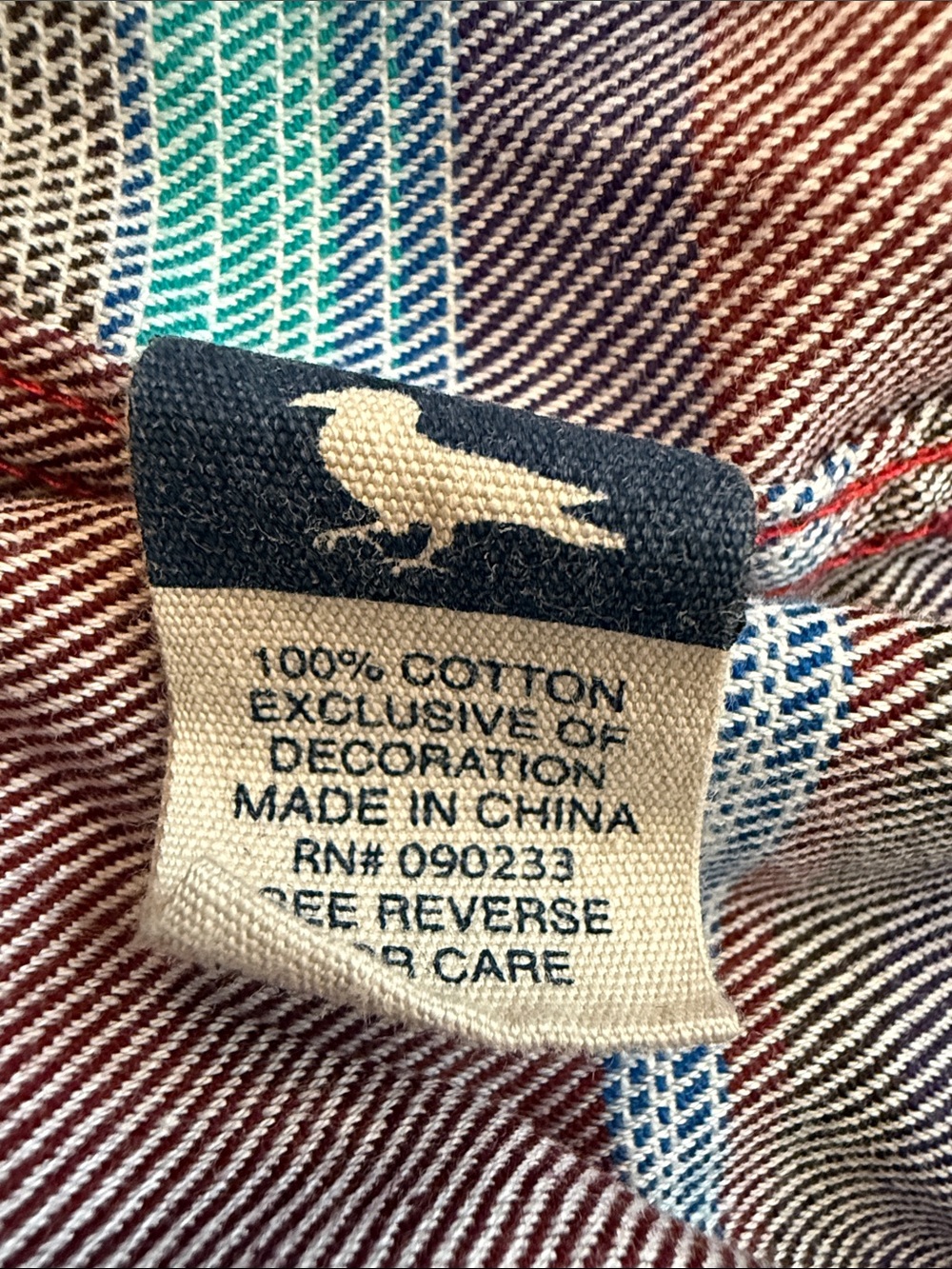 Modern Amusement Stripe Flannel Shirt XL Western Outdoor Cotton Button Up - Picture 15 of 16